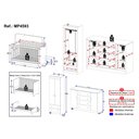 Ver imagem 4 de Quarto de Bebê Completo com Berço Americano 3 em 1 Encanto Multimóveis Mp4593 Madeirado/branco