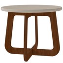 Ver imagem 1 de Mesa de Centro Jasmin 100% Mdf Cedro / Off White