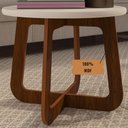 Ver imagem 5 de Mesa de Centro Jasmin 100% Mdf Cedro / Off White