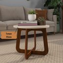 Ver imagem 4 de Mesa de Centro Jasmin 100% Mdf Cedro / Off White