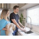 Ver imagem 2 de Persiana Horizontal Preto 25mm - ( Largura 105 X Altura 136cm )