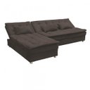 Ver imagem 3 de Conjunto Sofá Cama 2 lugares com Chaise Penélope