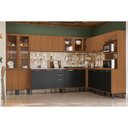 Ver imagem 5 de Gabinete Cozinha Modulado Linna T720 C/ 1 Porta S/ Tampo 40cm Canela/off White Kappesberg