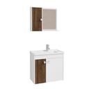 Ver imagem 6 de Kit Gabinete de Banheiro com Cuba Espelho Pia Branco Balcão