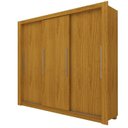 Ver imagem 2 de Guarda-Roupa Casal 3 Portas 100% MDF Roma