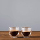 Ver imagem 3 de Conjunto de 2 Copos para Café Dupla Parede de Vidro Borossilicato 70ml | Casa Del Grande