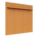 Ver imagem 2 de Painel Ripado para TV até 85 Polegadas 100% MDF 230,5CMX250CM Aloe Espresso Móveis
