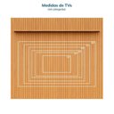 Ver imagem 4 de Painel Ripado para TV até 85 Polegadas 100% MDF 230,5CMX250CM Aloe Espresso Móveis