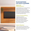 Ver imagem 7 de Painel Ripado para TV até 85 Polegadas 100% MDF 230,5CMX250CM Aloe CabeCasa MadeiraOriginals