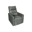 Ver imagem 2 de Poltrona Reclinável Mx14 Turin Suede Cinza B250 - Matrix