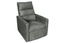 Ver imagem 2 de Poltrona Reclinável Mx14 Turin Suede Cinza B250 - Matrix