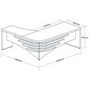 Ver imagem 6 de Mesa Artany Tamburato Diretor Lado Direito
