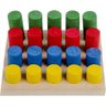 Brinquedo Pedagogico Madeira Pinos de Encaixe 20pcs - 3