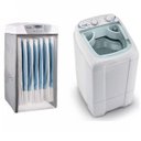 Ver imagem 1 de Secadora de Roupas Soleil 8kg e Lavadora Popmatic Automática 6kg Mueller 127V