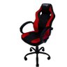 Cadeira Gamer Mymax Giratória Couro Sintético Preto/Vermelho - Mx0 - 4