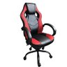 Cadeira Gamer Mymax Giratória Couro Sintético Preto/Vermelho - Mx0 - 1