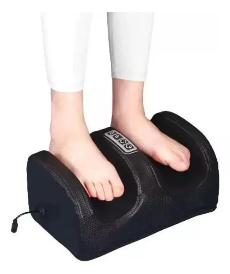 Massageador de Pés Shiafoot Bivolt Supermedy Preto 110v/220v