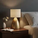 Ver imagem 2 de Abajur Luminária de Mesa Clássico Moderno Elegante Bojudo Decoração Casa Sala Quarto Escritório