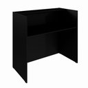 Ver imagem 5 de Balcão Atendimento Recepção Escritório 90 Cm X 110 Cm F5 Cor:preto