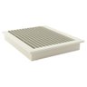 Cama de Madeira para Colchão Casal ou Queen Flutuante 100% MDF TW22 Off White - Dalla Costa - 1