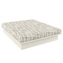 Ver imagem 3 de Cama de Madeira para Colchão Casal ou Queen Flutuante 100% MDF TW22 Off White - Dalla Costa