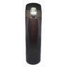 Garrafa Térmica 500ml Aço Inox Inquebrável Vacuum Cup Marrom - 1