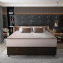Ver imagem 1 de Cama Box Conjugado Queen com Colchão 158x70x198 Supreme Malha D33 Gazin Cr35368 Bege Marrom