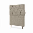 Ver imagem 5 de Cabeceira para Cama Solteiro Estofada ,088 ,Mts Zoe Vilajo: Suede Crush Cappucino