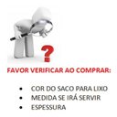 Ver imagem 3 de Saco de Lixo 30litros C/ 100 Un Preto Reforçado Cor:preto