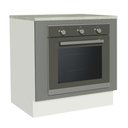 Ver imagem 1 de Balcão para Forno de Embutir 80 X 60 Cm com Tampo Branco/cinza Agata Madesa