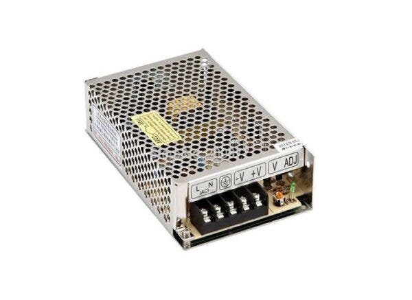 Fonte de Alimentação Chaveada 24V 3,1A 75W:Prata/P - 1