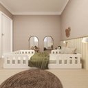 Ver imagem 4 de Cama Infantil Montessoriana Solteiro Tuli Zoe Branco
