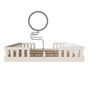 Ver imagem 7 de Cama Infantil Montessoriana Solteiro Tuli Zoe Branco