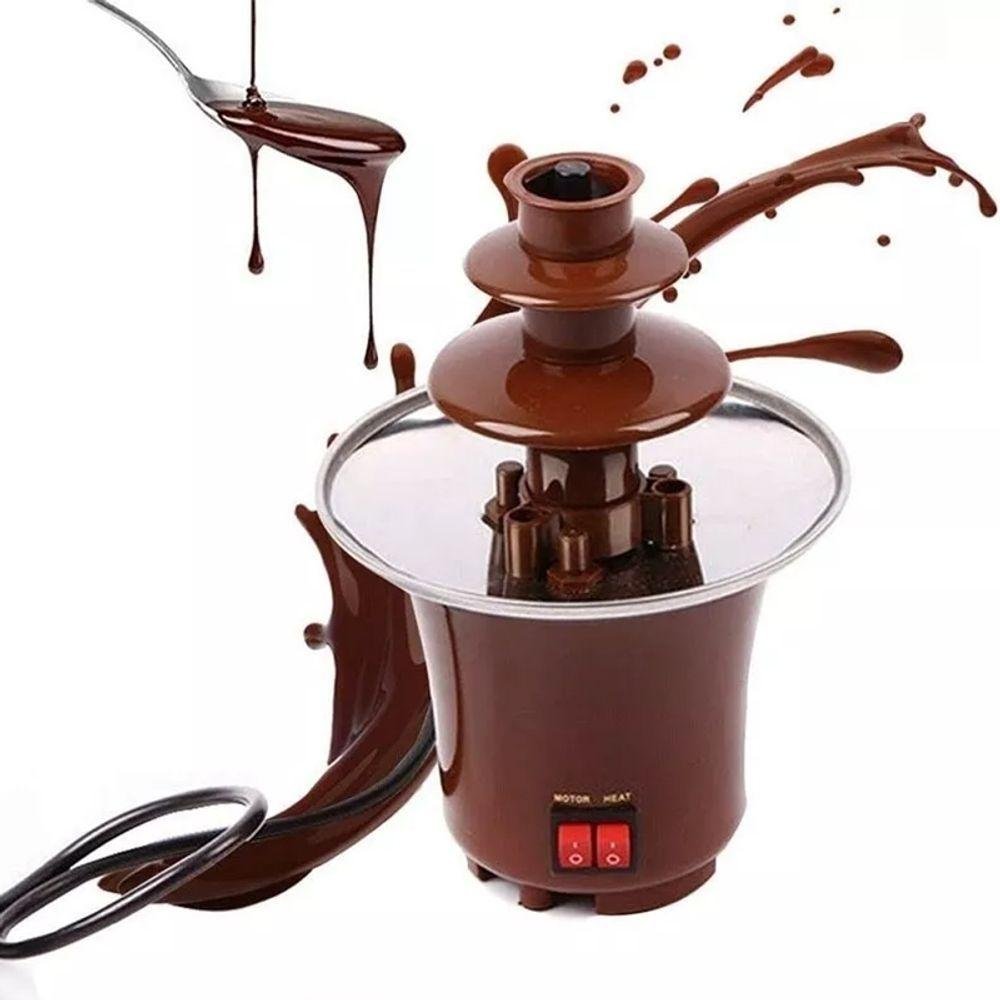 Mini Cascata Fonte de Chocololate Elétrica para Fondue - 6