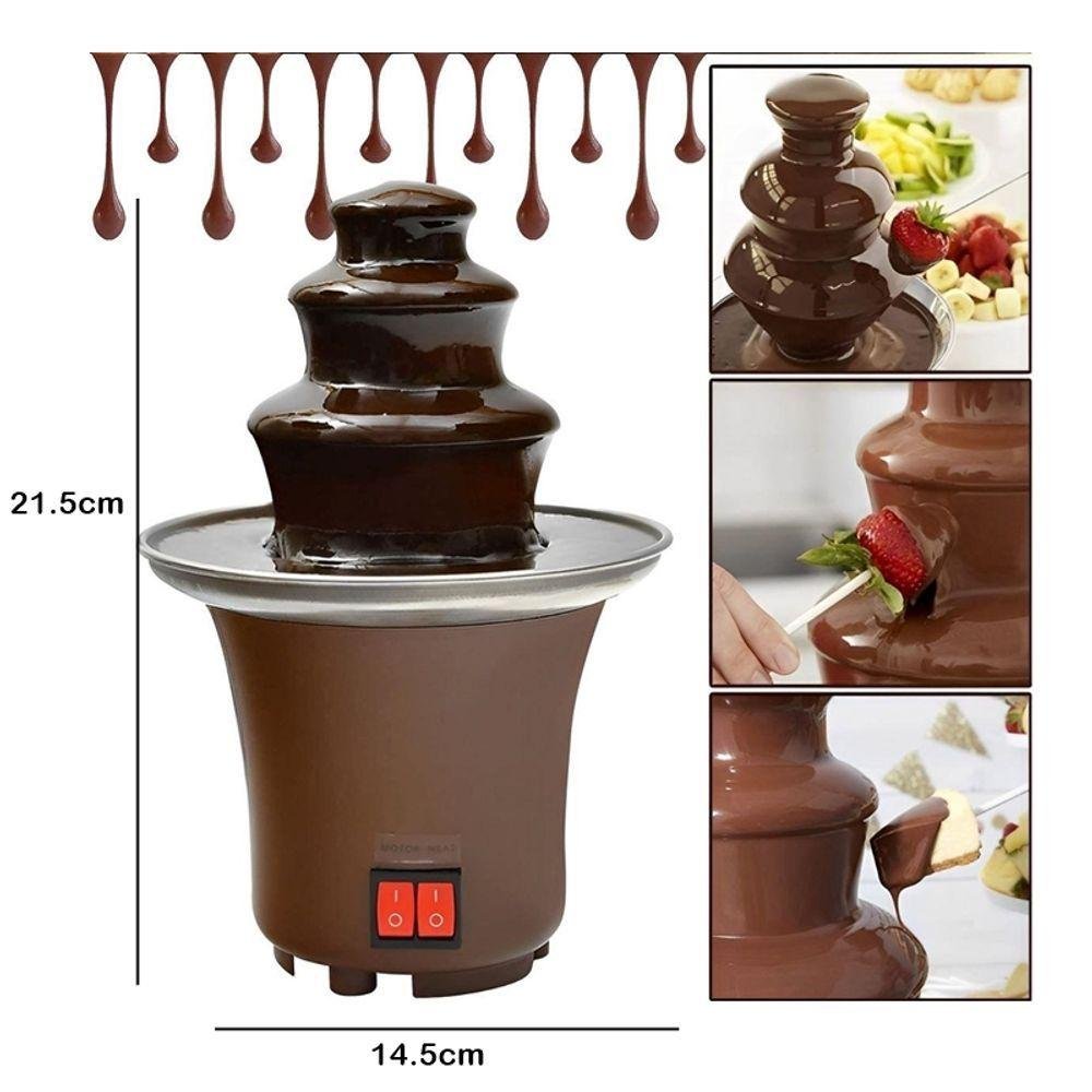 Mini Cascata Fonte de Chocololate Elétrica para Fondue - 5