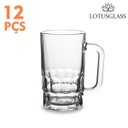 Ver imagem 1 de 12 Canecas de Vidro para Chopp e Cerveja Veneza 350ml LotusGlass