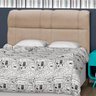 Cabeceira Estrela Estofada com Largura de 163cm Diversas Cores OOL 386 - Bege - 7