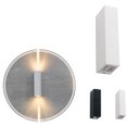 Ver imagem 1 de Arandela Led Mitel Ip65 2 Fachos 2 3w 3000k Br:branco/p