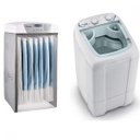 Ver imagem 1 de Secadora de Roupas Soleil 8kg e Lavadora Popmatic Automática 6kg Mueller 220V