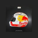 Ver imagem 1 de Quadro 3d Decorativo Helmet Mv 2021 Branco/vermelho - Gran Belo