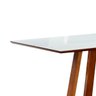 Mesa de Jantar Mabal 155x90cm Imbuia Natural / Branco Dst - 2