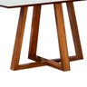 Mesa de Jantar Mabal 155x90cm Imbuia Natural / Branco Dst - 4