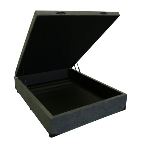 Cama Box baú Casal de 1,38 x 1,88 Reforçada