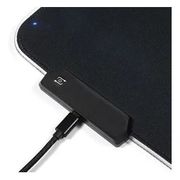 Mousepad Gamer Luz Rgb Grande Speed Triângulos Iluminado 90x40 - 6