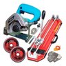 Kit Serra Mármore 1240w E Riscadeira Cortador Pisos 50cm - 220V - 1