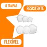 Ke Home Tampas para Vedação de Silicone 6 Peças - 4