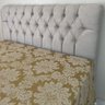 Cabeceira de Cama Casal Convencional em Sued Bege - 140cm - 2