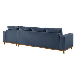 Sofá Cronos 03 Metros Chaise Lado Esquerdo Meu Sofá Online - 6