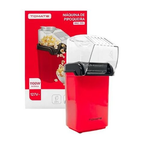 Pipoqueira Elétrica Tomate Maz-117A Vermelho