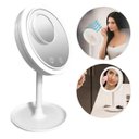 Ver imagem 5 de Espelho Maquiagem LED Ventilador Touch Screen Beleza Usb